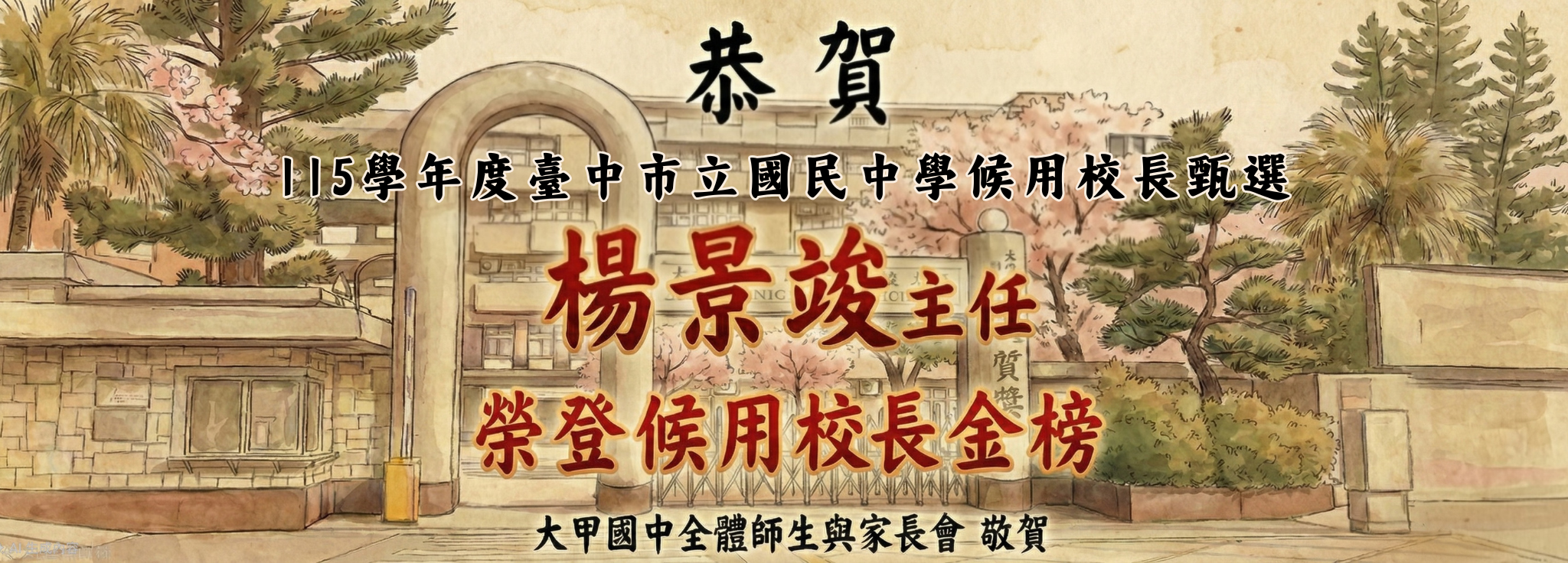 楊景竣主任-上榜